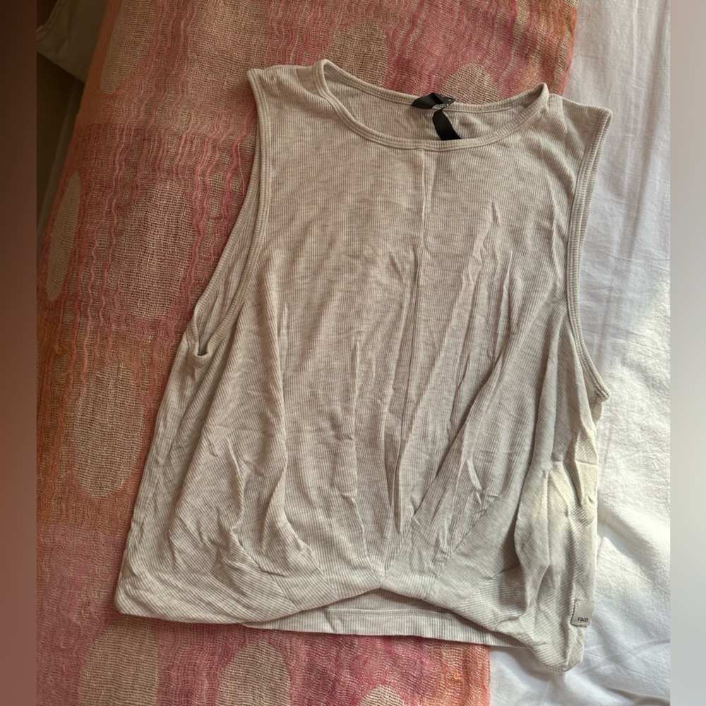Vuori cream tank top